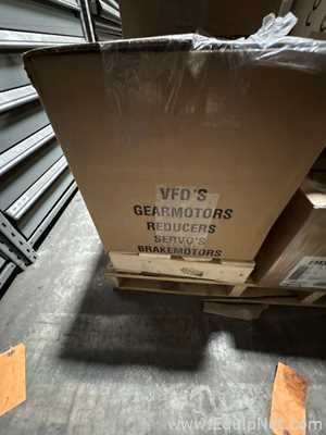 Unused Huge Supply Of Plant MRO Including Motors, Gearboxes, Machine Reapir Parts, Most UNUSED/NIB