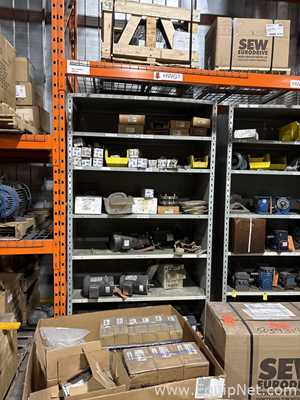 Unused Huge Supply Of Plant MRO Including Motors, Gearboxes, Machine Reapir Parts, Most UNUSED/NIB