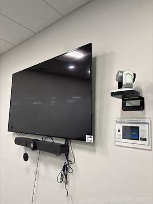 Confrence Room With Table, Chairs and 65 Inch LG TV/Monitor