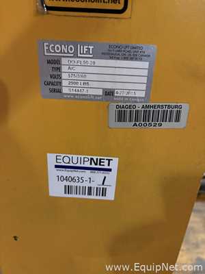 Equipamento de Elevação Econo Lift DO-PL50-20