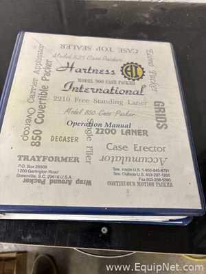 Linhas de Encaixotadora Hartness International 2200