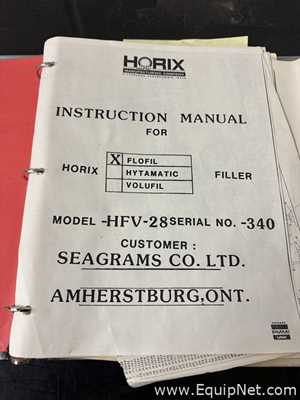 Linhas de Envasadora Horix 