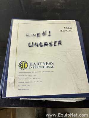 Linhas de Desencaixotadora Hartness Co 1100