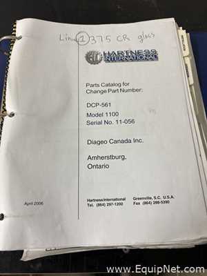 Linhas de Desencaixotadora Hartness Co 1100