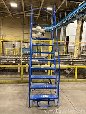 Two Canway Rolling Stairs