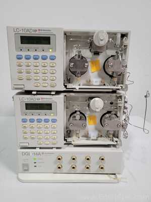 Cromatografía Shimadzu LC-10AD VP