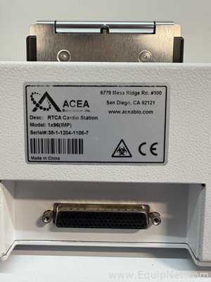 ACEA Biosciences xCELLigence RTCA Cardio Analyzer With Acea RTCA Cardio Station