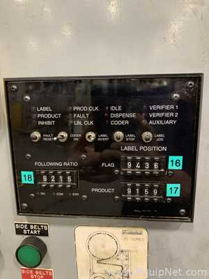 Accraply 350PED Top Panel - Lid Labeler