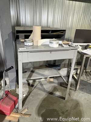Four Cabinets With Miscelleaneous Repair Parts Including One Justrite Flamable Cabinet