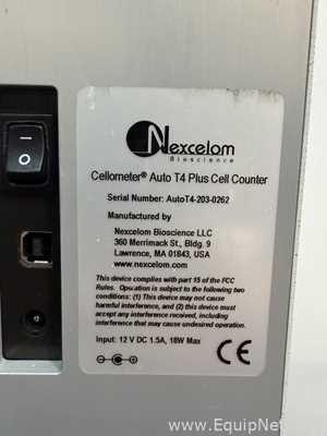 Nexcelom Cellometer Auto T4 Plus Cell Counter with Laptop