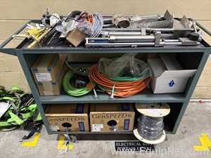 Electrical Maintenance Cart and Safety Harnesses
