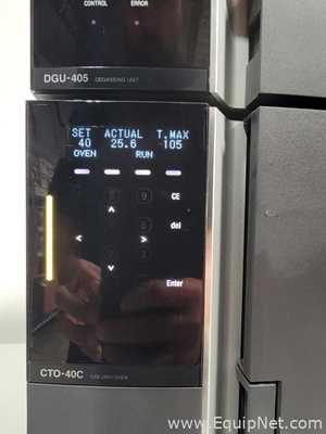 Shimadzu CTO-40C Column Oven with DGU-405 Degassing Unit