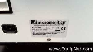 Micromeritics Gemini VII Surface Area and Porosity Analyzer