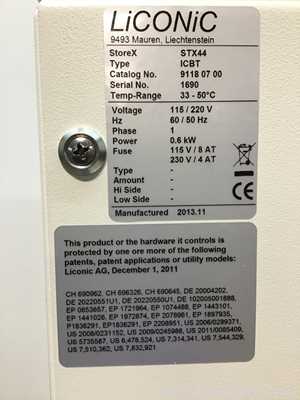 Liconic STX44 Incubator