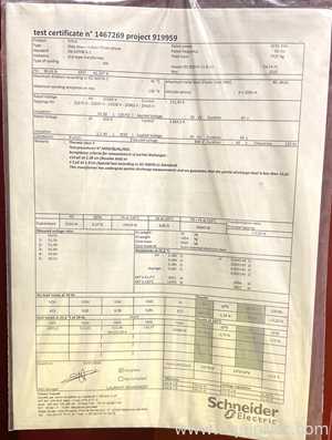 Unused Schneider Trihal 4150 kVA Electric Transformer 2