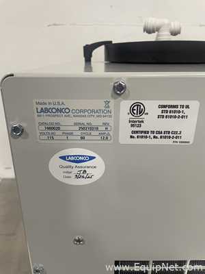 Labconco Centrivap Cold Trap Concentrator