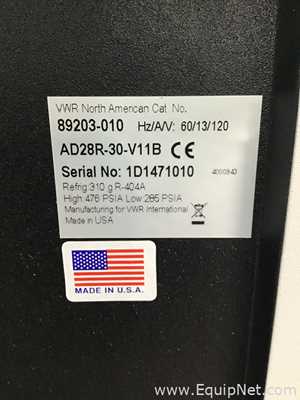 VWR AD28R-30-V11B Refrigerated Water Bath Circulators