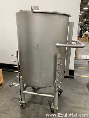 A and B Process 120 Gallon Single Wall Mobile Tank