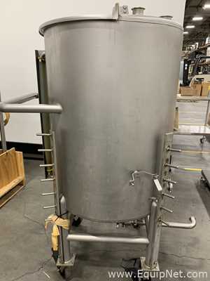 A and B Process 120 Gallon Single Wall Mobile Tank