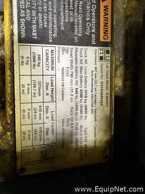 Empilhadeira Hyster Co E30XM2