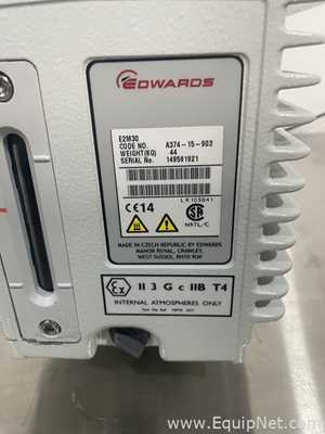 Edwards E2M 30 Dual Stage Rotary Vane Vacuum Pump