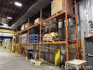 Rack With Miscelleaneous Machine Parts Inc. Presto Pallet Lift