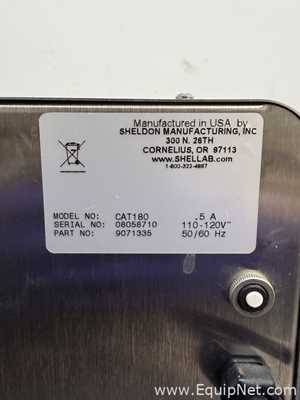 Sheldon Manufacturing Inc. Bactron III Anaerobic Environmental Workstation And Glove Box
