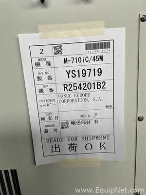 Unused Fanuc M-710iC/45M 6 Axis Multi-Purpose Robot With R-30iB Plus Controller and Pedant