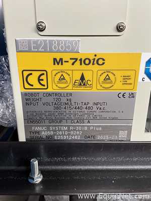 Unused Fanuc M-710iC/45M 6 Axis Multi-Purpose Robot With R-30iB Plus Controller and Pedant