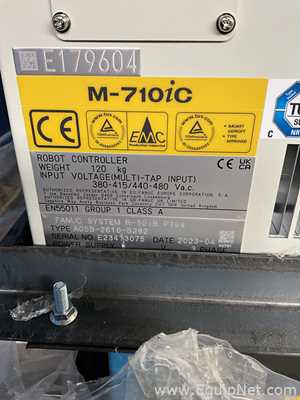 Unused Fanuc M-710iC/45M 6 Axis Multi-Purpose Robot With R-30iB Plus Controller and Pedant