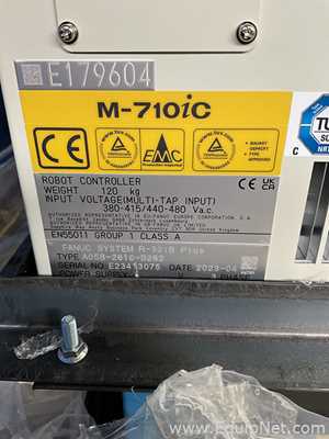Unused Fanuc M-710iC/45M 6 Axis Multi-Purpose Robot With R-30iB Plus Controller and Pedant