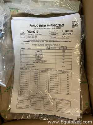 Unused Fanuc M-710iC/45M 6 Axis Multi-Purpose Robot With R-30iB Plus Controller and Pedant