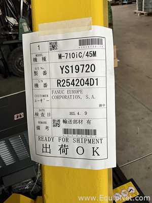 Unused Fanuc M-710iC/45M 6 Axis Multi-Purpose Robot With R-30iB Plus Controller and Pedant