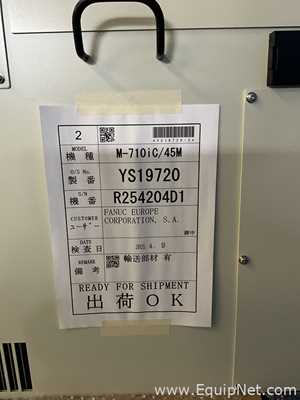 Unused Fanuc M-710iC/45M 6 Axis Multi-Purpose Robot With R-30iB Plus Controller and Pedant