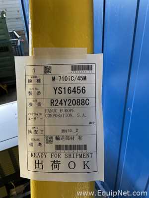 Unused Fanuc M-710iC/45M 6 Axis Multi-Purpose Robot With R-30iB Plus Controller and Pedant