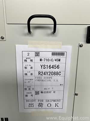 Unused Fanuc M-710iC/45M 6 Axis Multi-Purpose Robot With R-30iB Plus Controller and Pedant