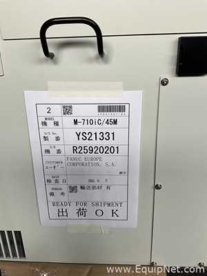 Unused Fanuc M-710iC/45M 6 Axis Multi-Purpose Robot With R-30iB Plus Controller and Pedant
