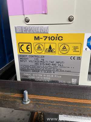 Unused Fanuc M-710iC/45M 6 Axis Multi-Purpose Robot With R-30iB Plus Controller and Pedant