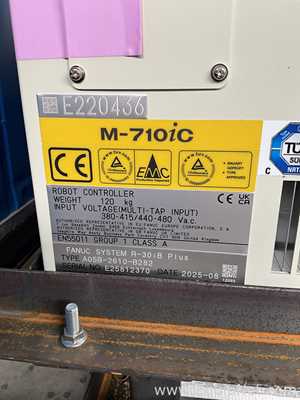 Unused Fanuc M-710iC/45M 6 Axis Multi-Purpose Robot With R-30iB Plus Controller and Pedant