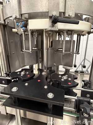 Cime Careddu Gold DPS 6/6/1 Rinsing-Pressure Filling Crown-Capping Glass Bottle Filling Line