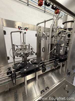 Cime Careddu Gold DPS 6/6/1 Rinsing-Pressure Filling Crown-Capping Glass Bottle Filling Line