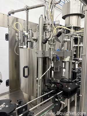 Cime Careddu Gold DPS 6/6/1 Rinsing-Pressure Filling Crown-Capping Glass Bottle Filling Line