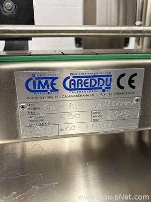 Cime Careddu Gold DPS 6/6/1 Rinsing-Pressure Filling Crown-Capping Glass Bottle Filling Line
