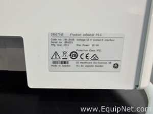 GE Healthcare Bio-Sciences F9-C Fraction Collector