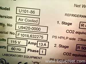 Eppendorf New Brunswick U101-86 Innova Ultra-Low Temperature Freezer