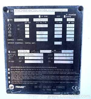 Resfriador Trane RTAC240