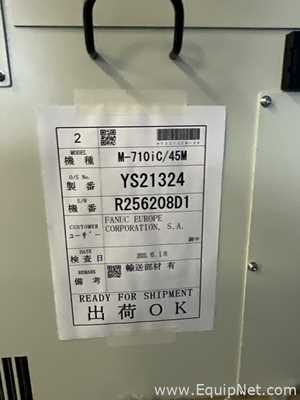 Unused Fanuc M-710iC/45M 6 Axis Multi-Purpose Robot With R-30iB Plus Controller and Pedant