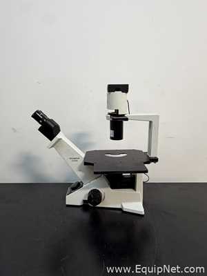 Lot of 3 Inverted Microscopes