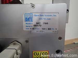 Open Date Systems MC 750 Feeding and Overprinting System