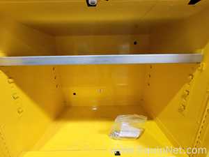 Uline H-4177S-Y Flammable liquid Storage Cabinet